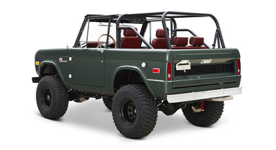 Classic Ford Bronco rear driver-side view