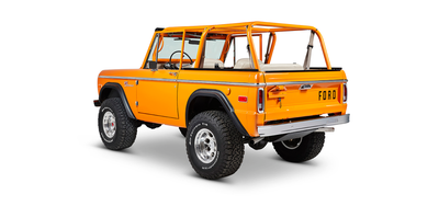 Classic Ford Bronco rear driver-side view