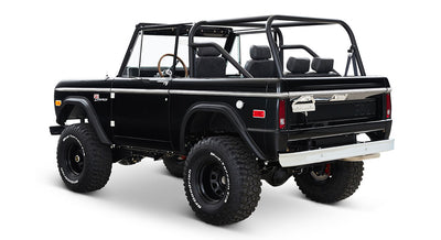 Classic Ford Bronco rear driver-side view