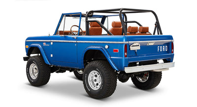 Classic Ford Bronco rear driver-side view