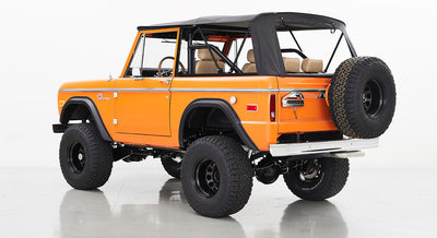 Classic Ford Bronco rear driver-side view