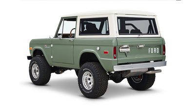 Classic Ford Bronco rear driver-side view