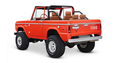 Classic Ford Bronco rear driver-side view