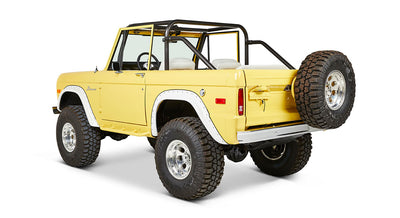 Classic Ford Bronco rear driver-side view