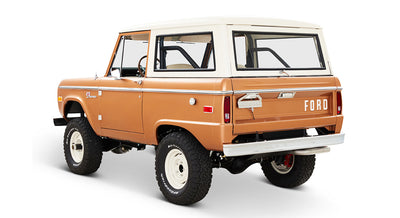 Classic Ford Bronco rear driver-side view