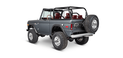 Classic Ford Bronco rear driver-side view