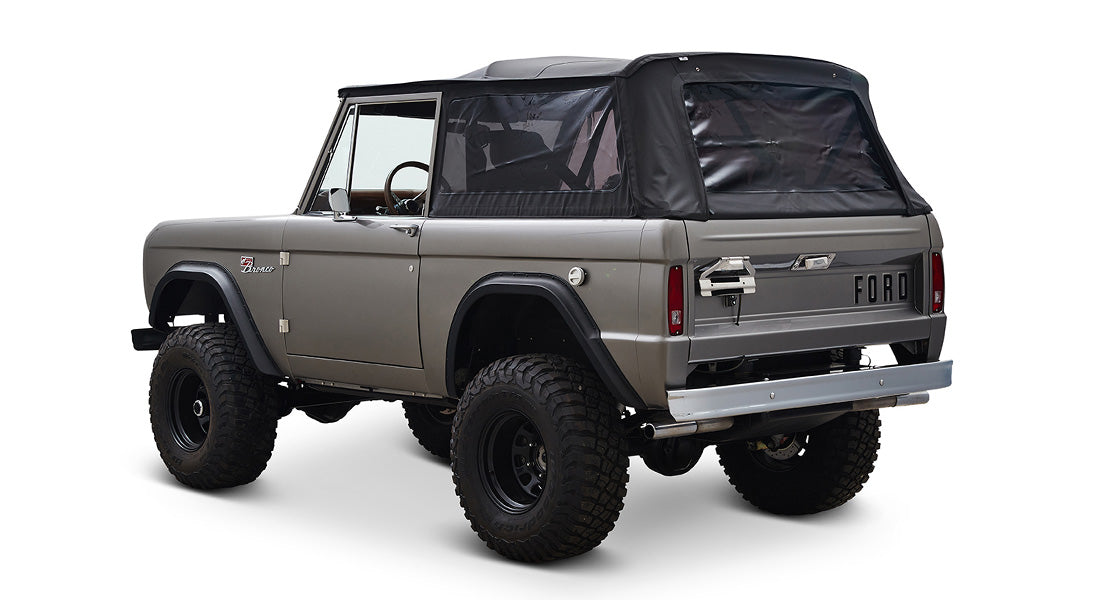 Classic Ford Bronco rear driver-side view