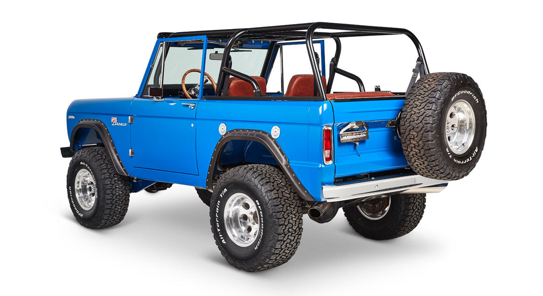 Classic Ford Bronco rear driver-side view