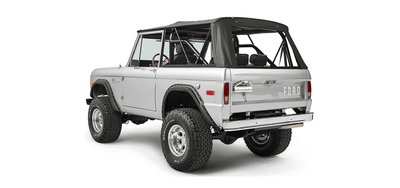 Classic Ford Bronco rear driver-side view