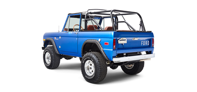 Classic Ford Bronco rear driver-side view