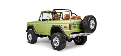 Classic Ford Bronco rear driver-side view
