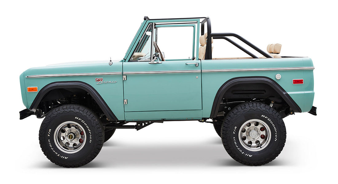 Classic Ford Bronco side profile