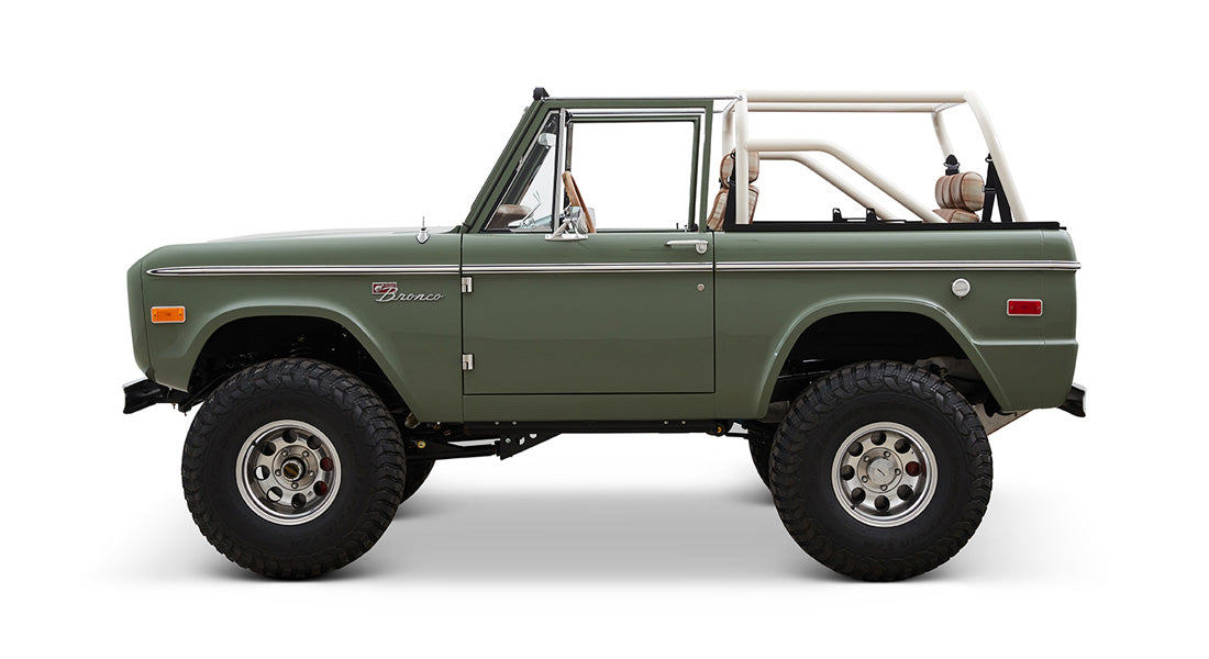 Classic Ford Bronco side profile