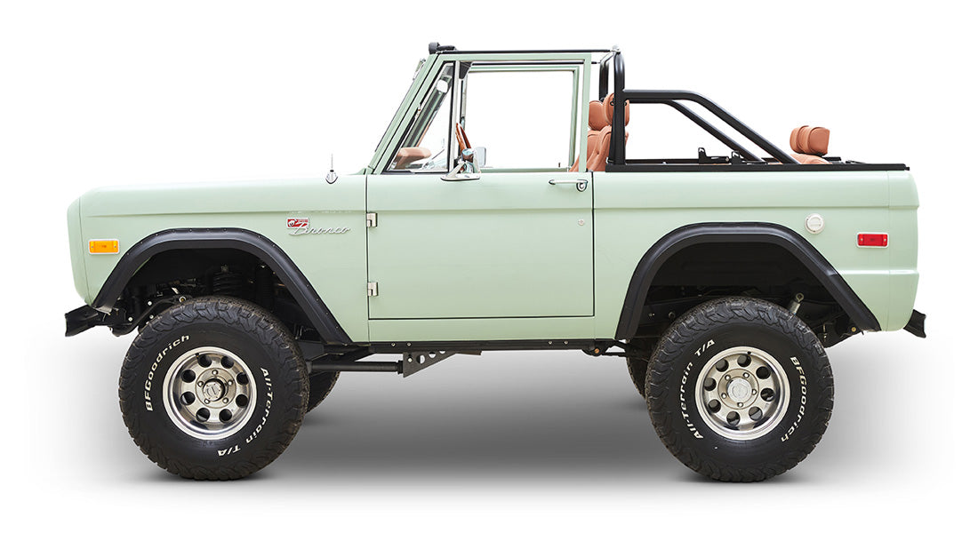 Classic Ford Bronco side profile