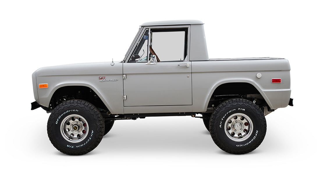 Ford Bronco 1967 Gray Coyote Series Half Cab