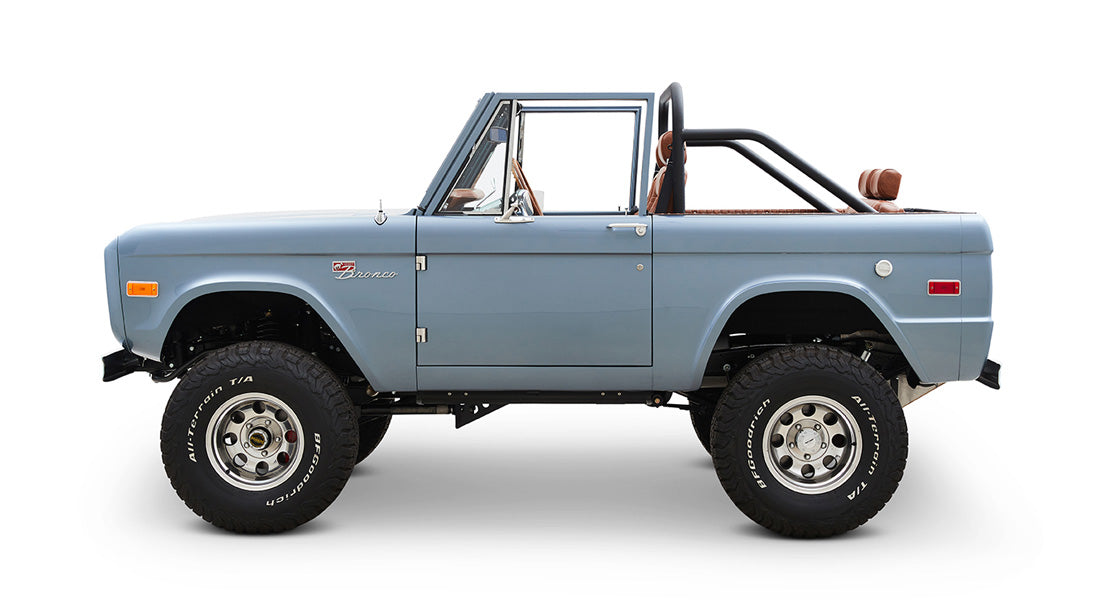 Classic Ford Bronco side profile