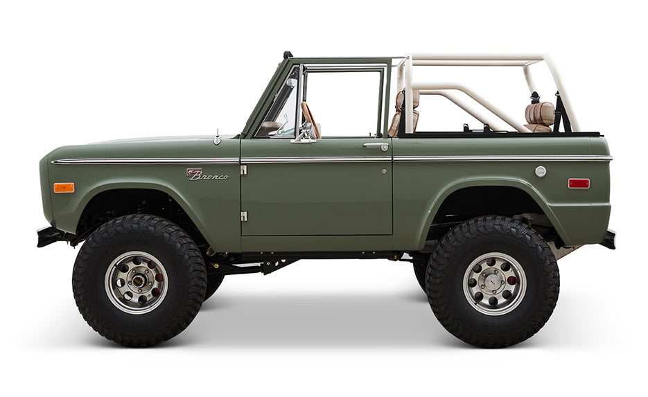 Classic Ford Bronco side profile