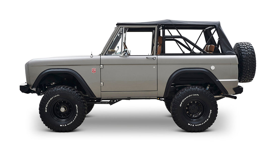 Classic Ford Bronco side profile