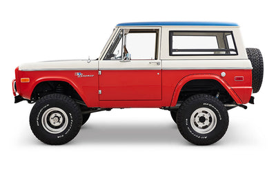 Classic Ford Bronco side profile