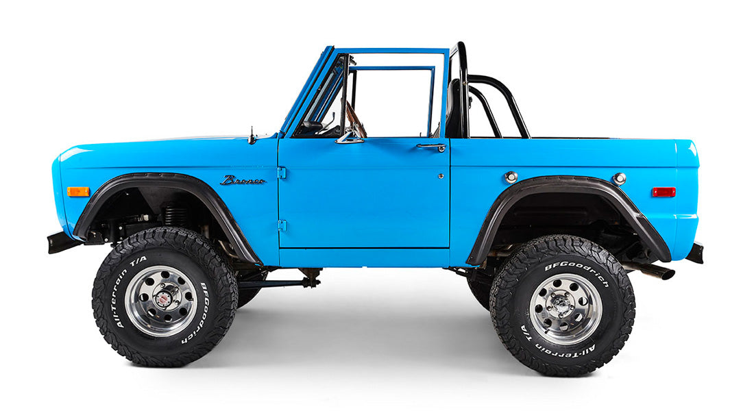 Classic Ford Bronco side profile