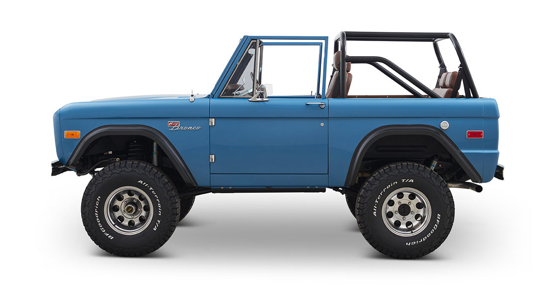 Classic Ford Bronco side profile