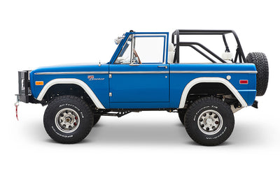 Classic Ford Bronco side profile