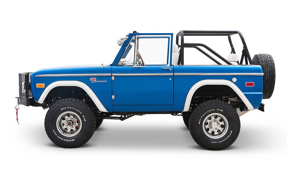 Classic Ford Bronco side profile