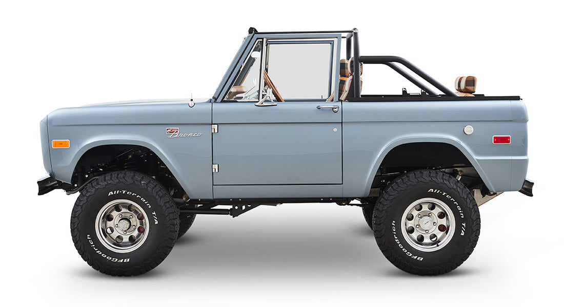 Classic Ford Bronco side profile