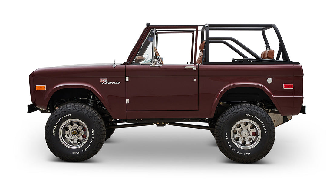 Classic Ford Bronco side profile