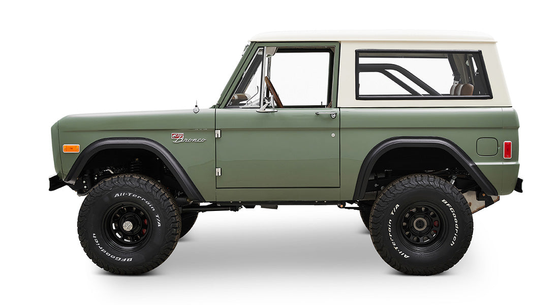 Classic Ford Bronco side profile