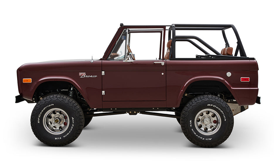 Classic Ford Bronco side profile