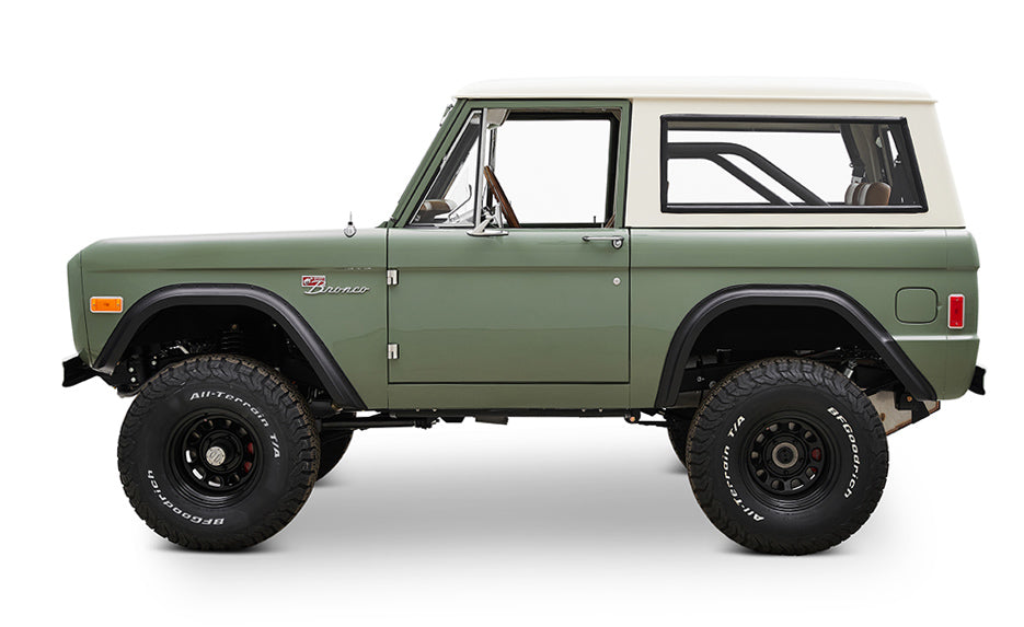 Classic Ford Bronco side profile