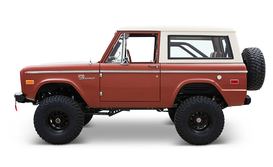 Classic Ford Bronco side profile