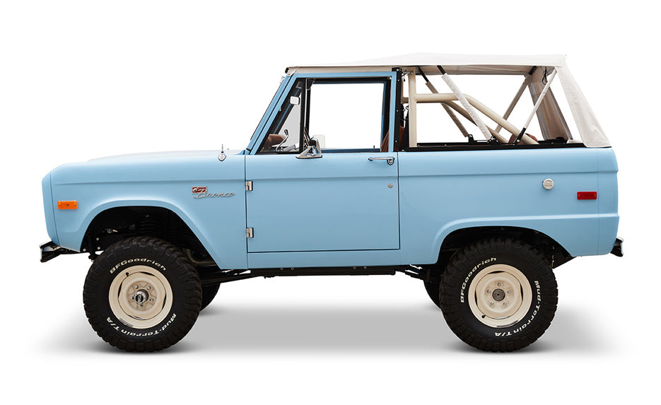 Classic Ford Bronco side profile