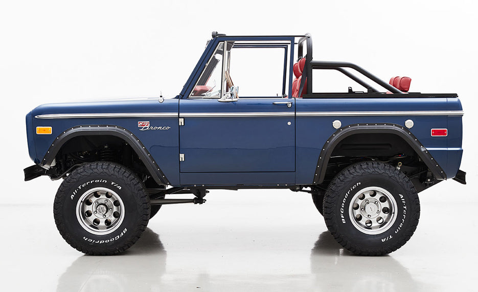 Classic Ford Bronco side profile