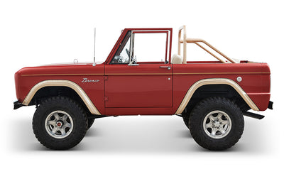Classic Ford Bronco side profile