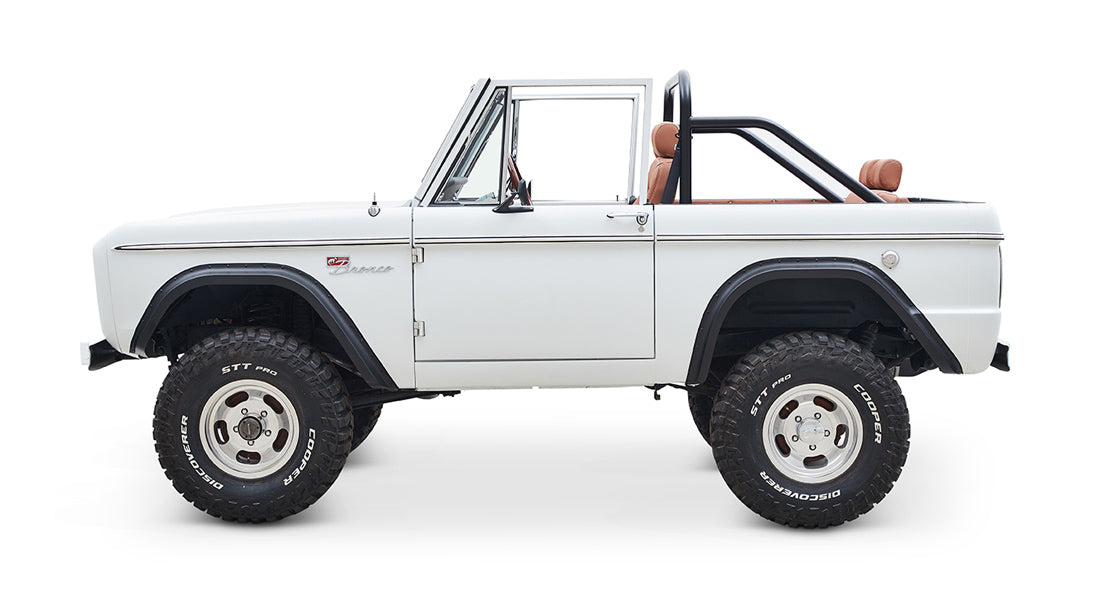 Classic Ford Bronco side profile