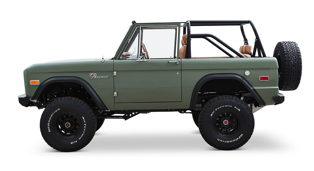 Classic Ford Bronco side profile