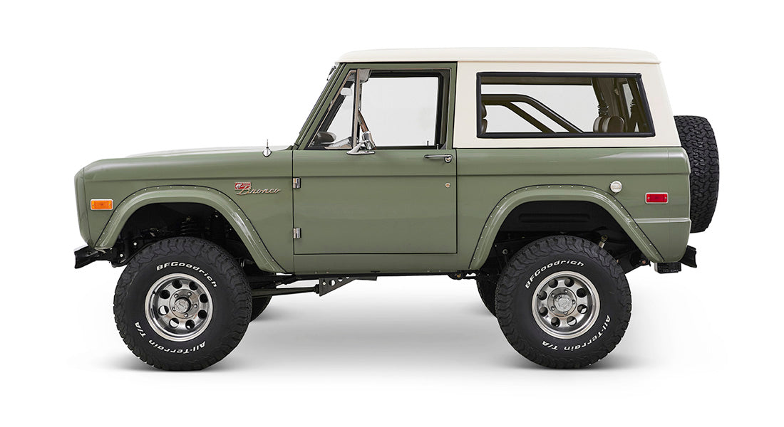 Classic Ford Bronco side profile