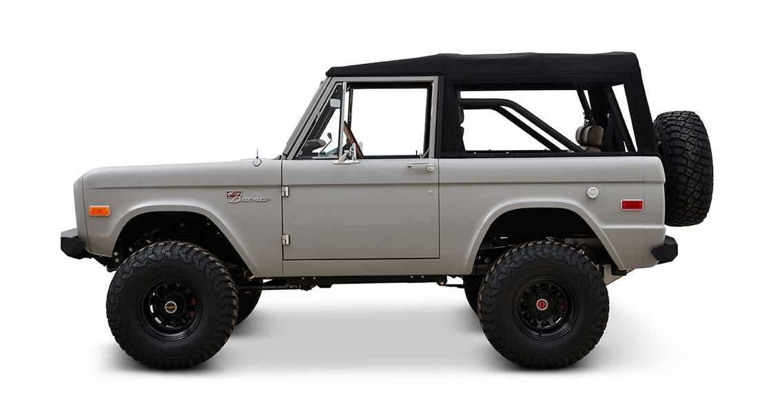 Classic Ford Bronco side profile