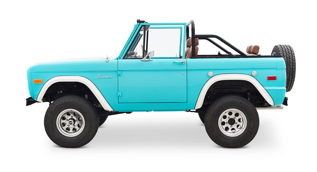 Classic Ford Bronco side profile