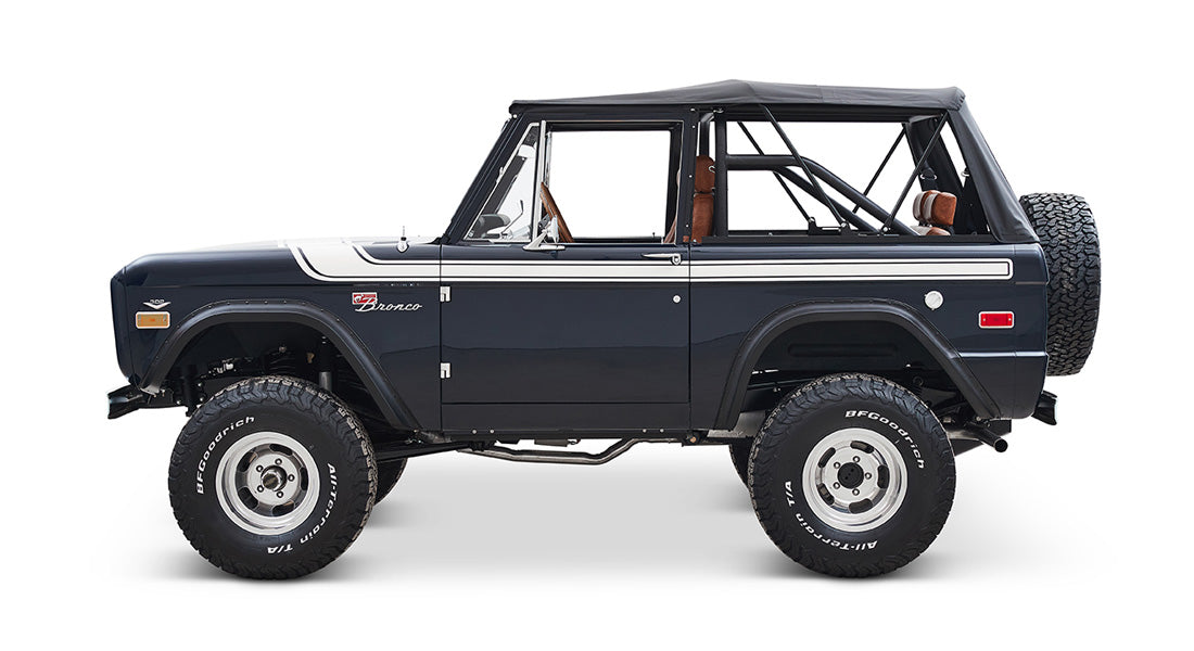Classic Ford Bronco side profile