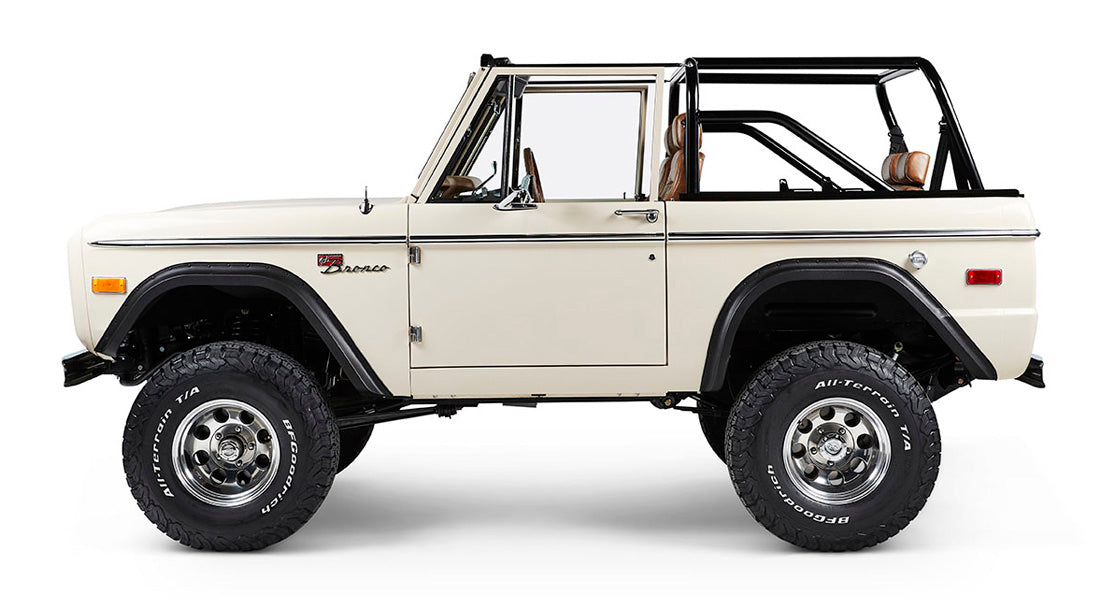 Classic Ford Bronco side profile