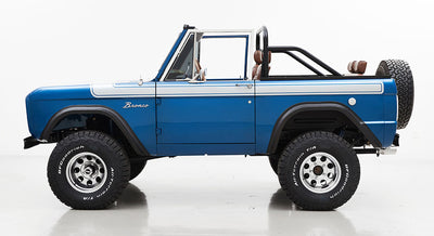 Classic Ford Bronco side profile