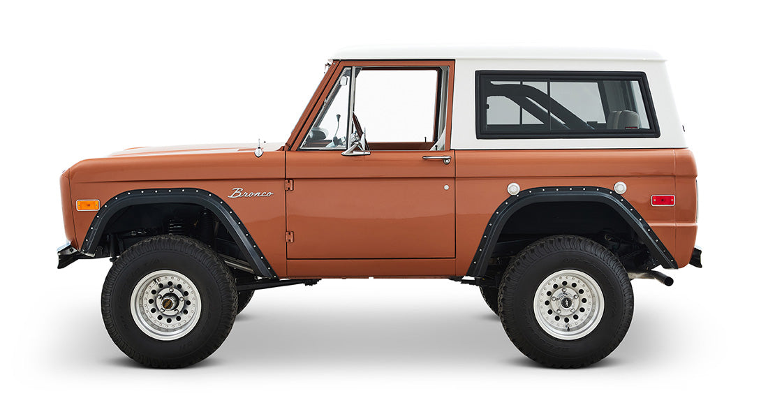 Classic Ford Bronco side profile
