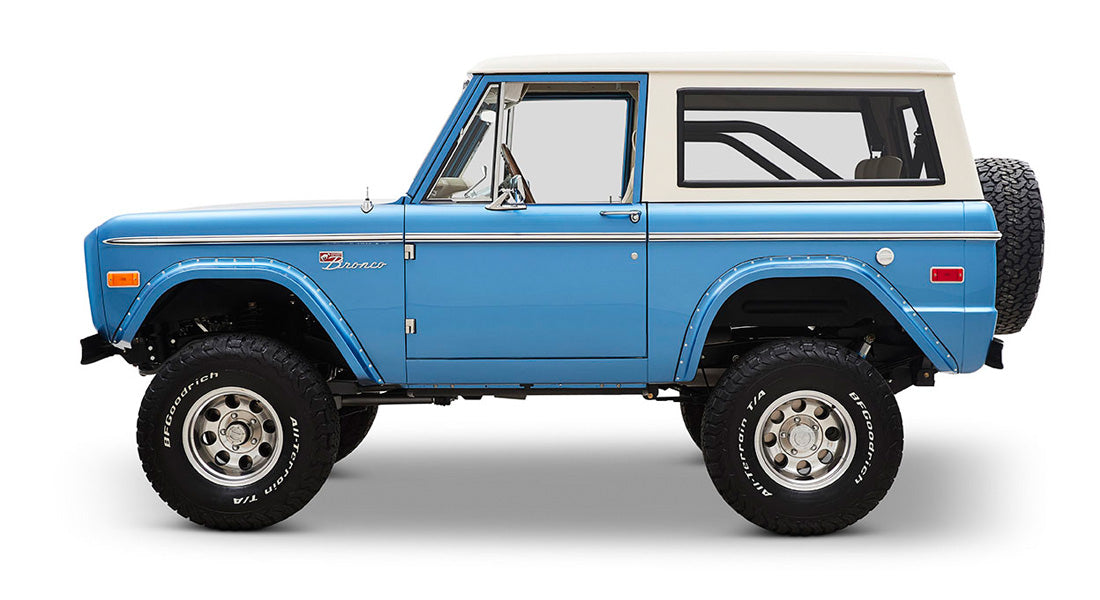 Classic Ford Bronco side profile