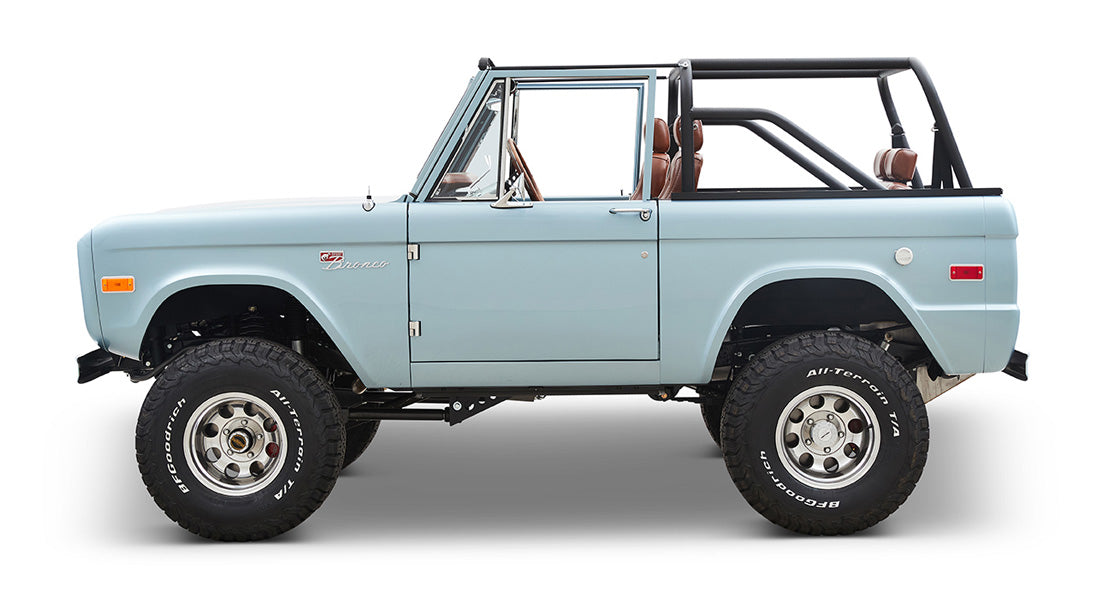 Classic Ford Bronco side profile
