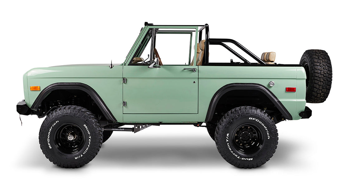 Classic Ford Bronco side profile