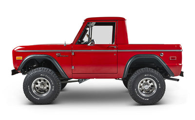 Classic Ford Bronco side profile