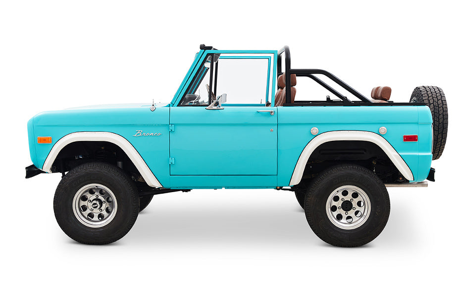 Classic Ford Bronco side profile